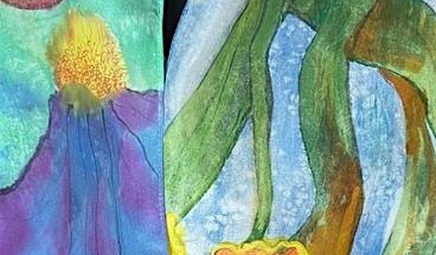 Silk Scarf Painting Class