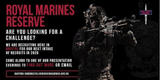 Royal Marines Reserve Recruiting Evening - Bristol