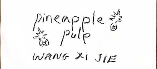 Pineapple Pulp – Paper-making As Material Archive with Wang Xi Jie