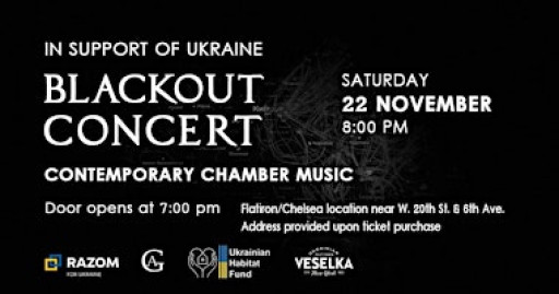 BLACKOUT CONCERT in support of Ukraine