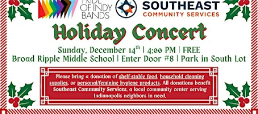 Pride of Indy Bands Holiday Concert