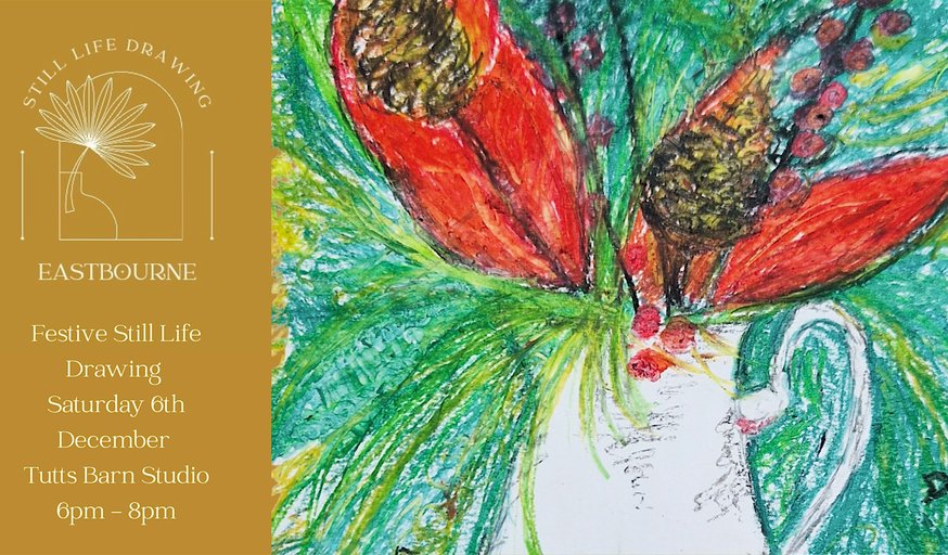 Festive Still Life Drawing 06/12/25