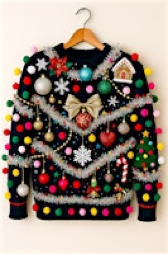 Ugly Christmas Sweater Fundraiser by I'm Sew Fantastic