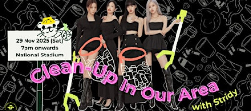 Clean up in our area (Clean up @ BLACKPINK)