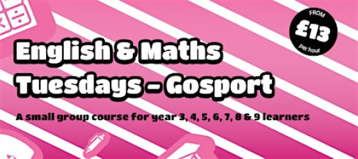 Primary/Secondary Course (English & Maths), Year 3-9 (Gosport)