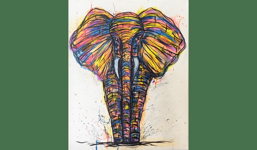 Eclectic Elephant - Paint and Sip in Cincinnati | Classpop!™