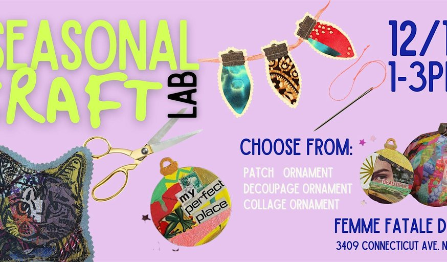 Seasonal Craft Lab: Ornament Making