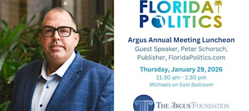Argus Annual Meeting Luncheon with Peter Schorsch, of FloridaPolitcs.com