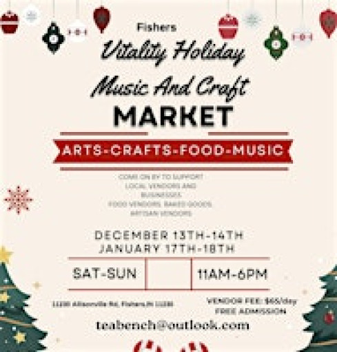FISHERS VITALITY HOLIDAY MUSIC AND CRAFT MARKET