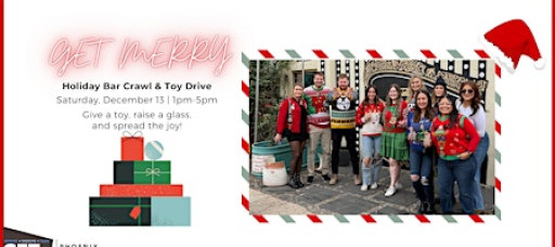 GET Merry 2025 | Holiday Bar Crawl + Toy Drive