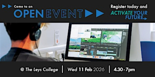 The Leys College Campus February Open Event