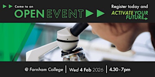 Farnham College February Open Event