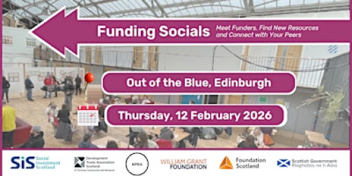 Funding Socials: Meet Funders, Find New Resources & Connect with Your Peers