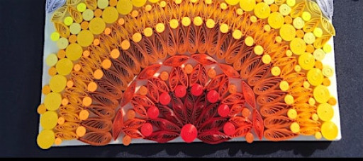 Intermediate Paper Quilling craft workshop in Montgomery County, Md.