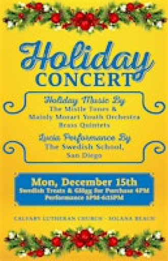 2025 Holiday Concert and Lucia Performance