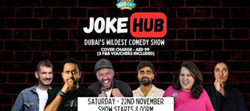 Joke hub (Stand up Show) - Canopy by Hilton - Al Seef (AED 99)
