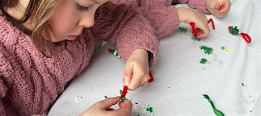 Christmas craft workshop at Huyton Village Green