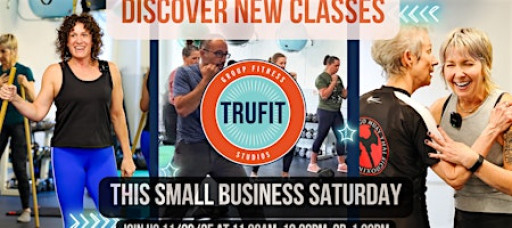 Small Business Saturday Workouts at TruFit Group Fitness Studios