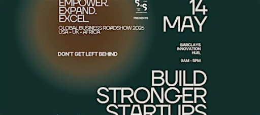 Global Business Roadshow 2026 - Build Stronger StartUps