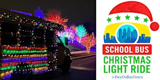 Dallas Christmas Light Tour on the Christmas Light Bus 12/6 - Early