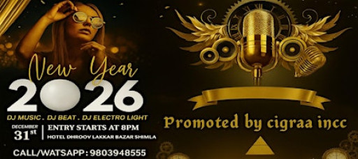 New Year’s Eve 2026 – The Frost & Fire Celebration at Hotel Dhroov, Shimla