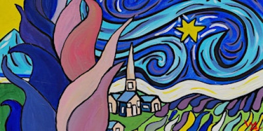 Paint Van Gogh In Pop Art, London