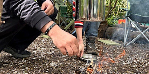 After School Family Bushcraft at the Centre for Wildlife Gardening