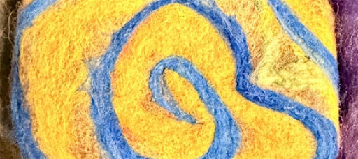 Kids Wool Felted Soap