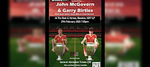 An Evening With John McGovern, Garry Birtles and friends