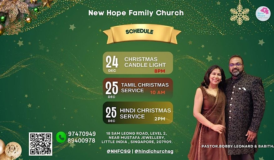 Christmas SERVICES & Candle Light
