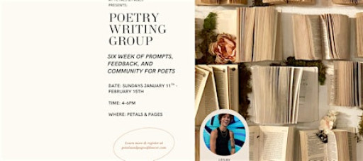 Poetry Writing Group - Page by Page