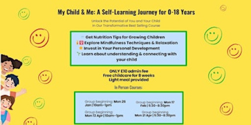 My Child & Me: 8-Week In-Person Parent Empowerment Course North Belfast