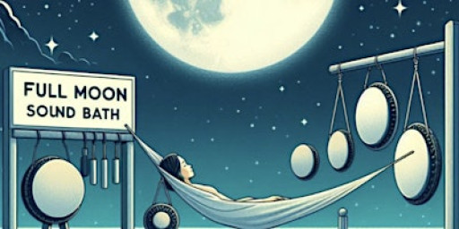 Full Moon Gong & Drum Bath