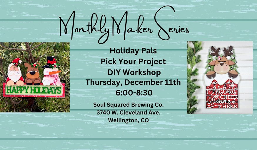 Holiday Pals DIY Craft Workshop