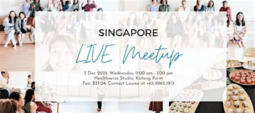 Connected Women Singapore LIVE Meetup - 3 December 2025