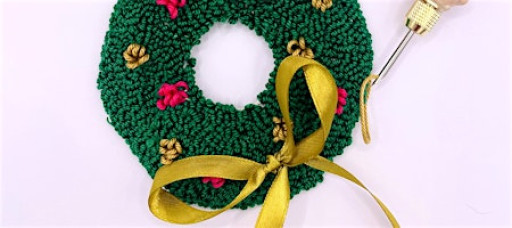 Punch Needle Christmas Bauble Workshop