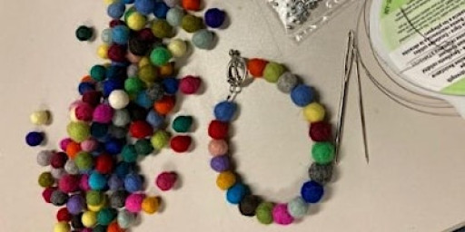 Winter Wool Bead Bracelet Workshop | Brenda Dwyer, instructor