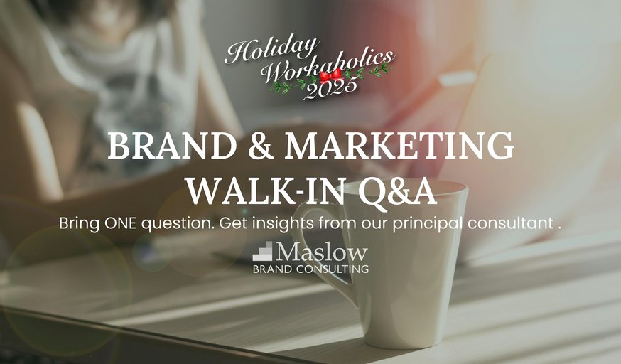 Brand & Marketing Walk-in Q&A
