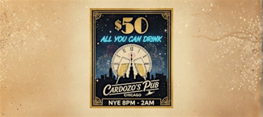 NYE @ Cardozo's Pub Chicago