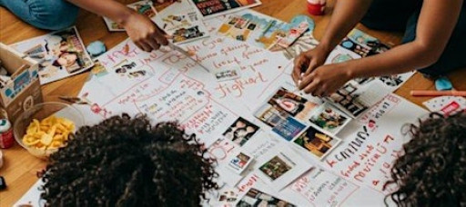 Wine & cheese social : Vision Board and Panel