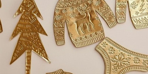 Gold Embossed Decoration Workshop.