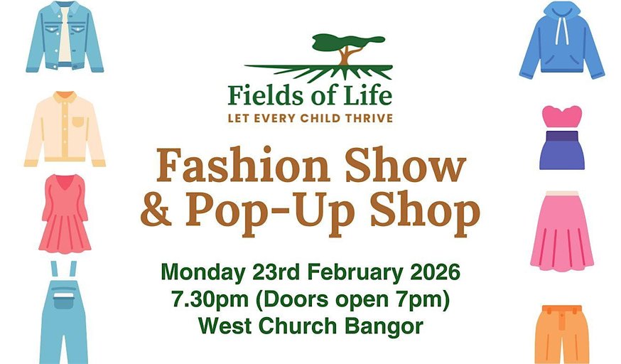 Fields of Life Fashion Show & Pop-Up Shop 2026