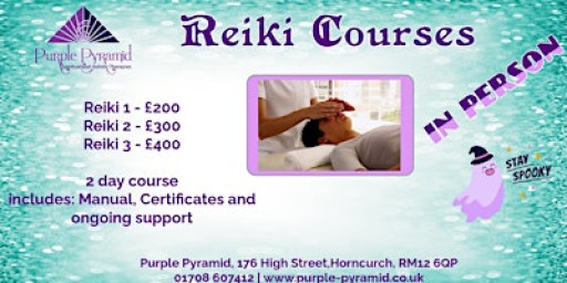 Reiki 1 - 2 Day Course (Reiki 2 & 3 avaliable on request)