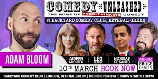 Adam Bloom at Comedy Unleashed (London)