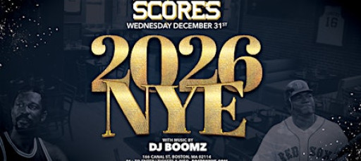 SCORE'S Sports Bar - New Year's Eve 2026 - Boston