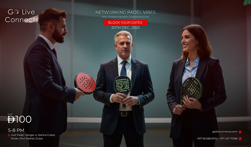 Padel Networking Evenings: Where Fun Meets Business & Investor Growth