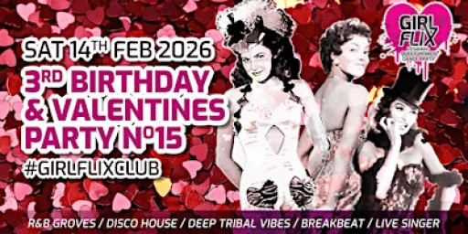 GirlFlix 3rd Birthday & Valentines Party No15
