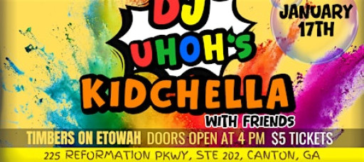 DJ UhOh's Kidchella with Friends (All Ages Rave)