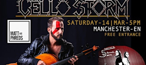 CELLO STORM in Manchester | Live (show) concert Classical/Rock Fusion