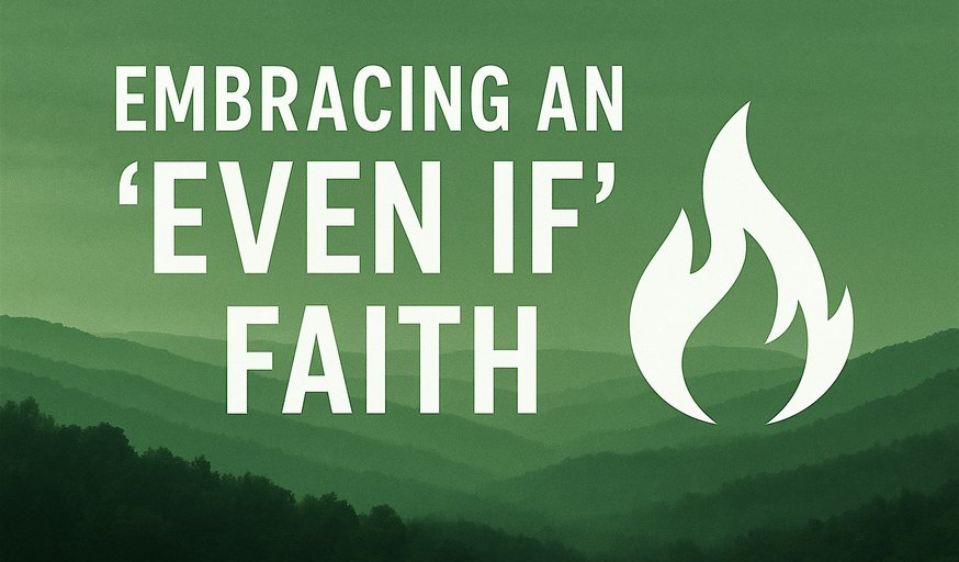 Embracing  "Even If" :  Cultivating a Faith that Stands in the Fire